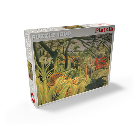 Piatnik: Tigers in a tropical storm 1000 Jigsaw Puzzle box view2