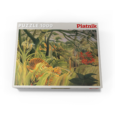 Piatnik: Tigers in a tropical storm 1000 Jigsaw Puzzle box view3