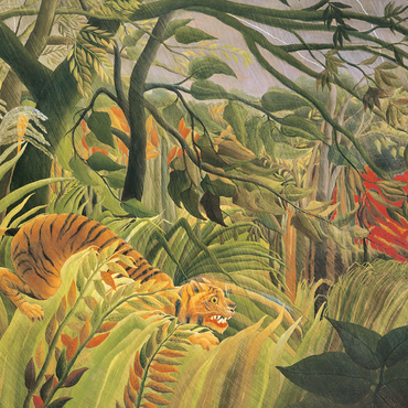 Piatnik: Tigers in a tropical storm 1000 Jigsaw Puzzle 3D Modell