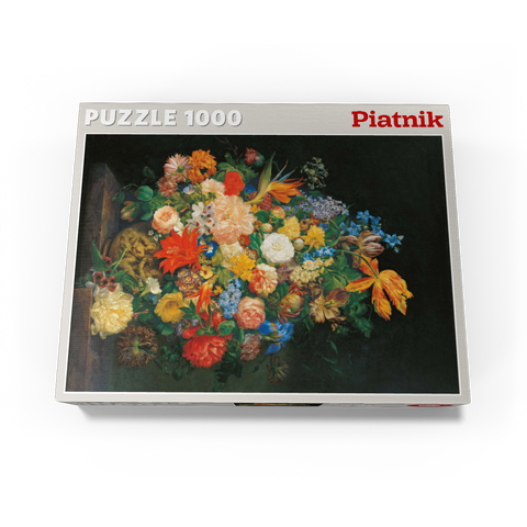 Piatnik: A bouquet of flowers in a vase 1000 Jigsaw Puzzle box view3