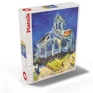 Piatnik: The Church of Auvers 1000 Jigsaw Puzzle box view2