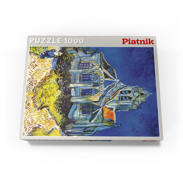 Piatnik: The Church of Auvers 1000 Jigsaw Puzzle box view3