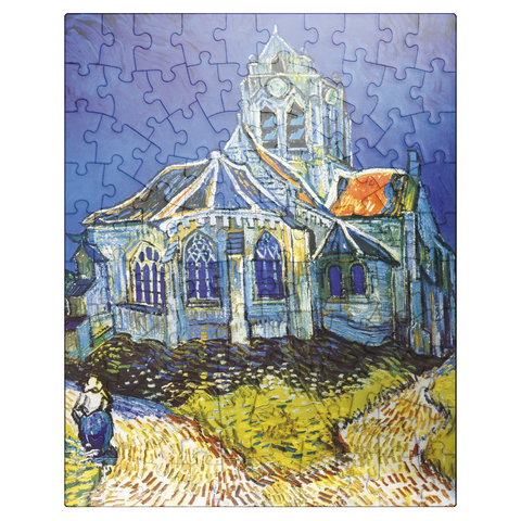 puzzleplate Piatnik: The Church of Auvers 100 Jigsaw Puzzle