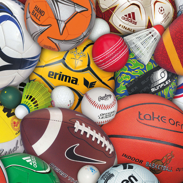 Piatnik: Sports / Balls 1000 Jigsaw Puzzle 3D Modell