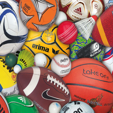 Piatnik: Sports / Balls 100 Jigsaw Puzzle 3D Modell