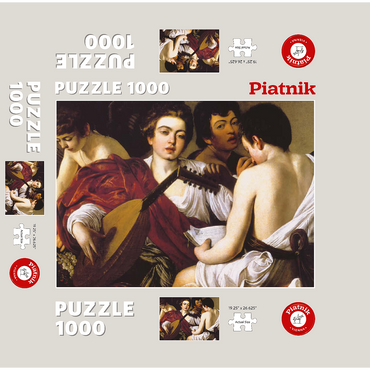 Piatnik: The musicians 1000 Jigsaw Puzzle box 3D Modell