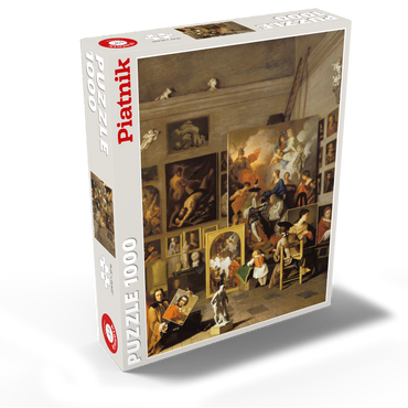 Piatnik: The artist's studio 1000 Jigsaw Puzzle box view2