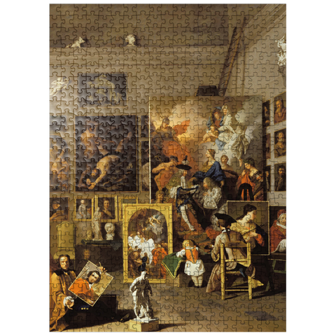 puzzleplate Piatnik: The artist's studio 500 Jigsaw Puzzle