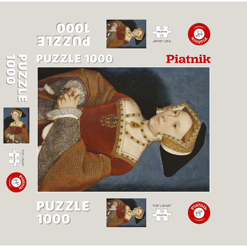 Piatnik: Jane Seymour 1000 Jigsaw Puzzle box 3D Modell