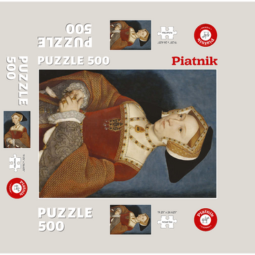 Piatnik: Jane Seymour 500 Jigsaw Puzzle box 3D Modell