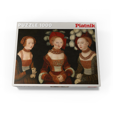 Piatnik: The princesses Sibylla, Emilia and Sidonia 1000 Jigsaw Puzzle box view3