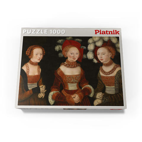 Piatnik: The princesses Sibylla, Emilia and Sidonia 1000 Jigsaw Puzzle box view3