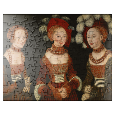 puzzleplate Piatnik: The princesses Sibylla, Emilia and Sidonia 100 Jigsaw Puzzle