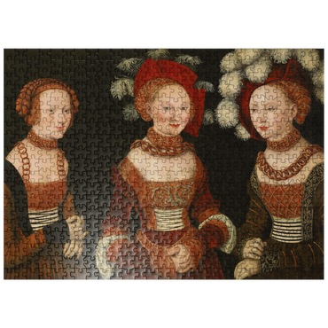 puzzleplate Piatnik: The princesses Sibylla, Emilia and Sidonia 500 Jigsaw Puzzle