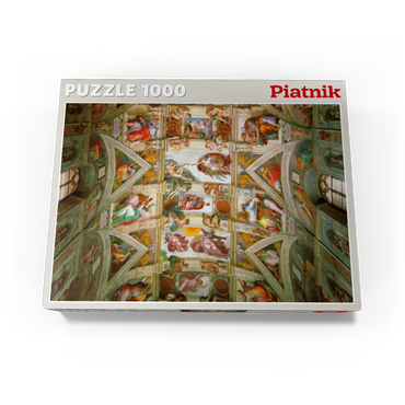 Piatnik: Ceiling painting of the Sistine Chapel 1000 Jigsaw Puzzle box view3