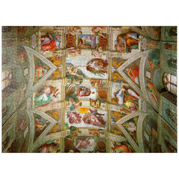 puzzleplate Piatnik: Ceiling painting of the Sistine Chapel 1000 Jigsaw Puzzle