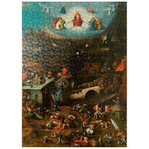 puzzleplate Piatnik: World judgment triptych 500 Jigsaw Puzzle