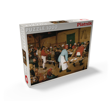 Piatnik: The peasant wedding 1000 Jigsaw Puzzle box view2