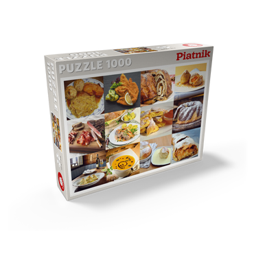 Piatnik: Austrian Food Classics / Schmankerln 1000 Jigsaw Puzzle box view2