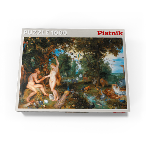 Piatnik: The Garden of Eden with the Fall of Man 1000 Jigsaw Puzzle box view3