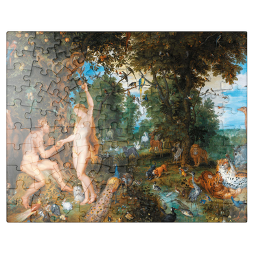 puzzleplate Piatnik: The Garden of Eden with the Fall of Man 100 Jigsaw Puzzle