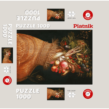 Piatnik: Summer 1000 Jigsaw Puzzle box 3D Modell