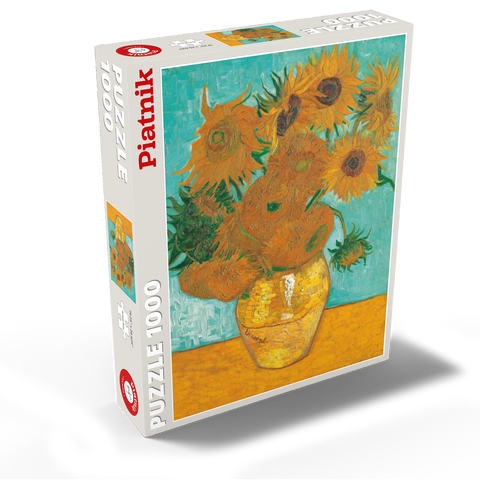 Piatnik: Sunflowers 1000 Jigsaw Puzzle box view2