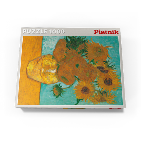 Piatnik: Sunflowers 1000 Jigsaw Puzzle box view3