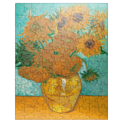 puzzleplate Piatnik: Sunflowers 100 Jigsaw Puzzle