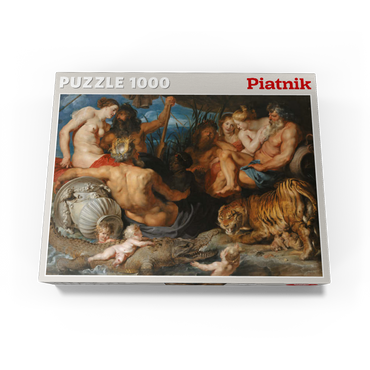 Piatnik: The four rivers of paradise 1000 Jigsaw Puzzle box view3