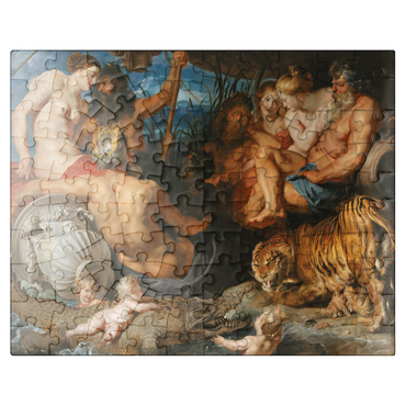 puzzleplate Piatnik: The four rivers of paradise 100 Jigsaw Puzzle