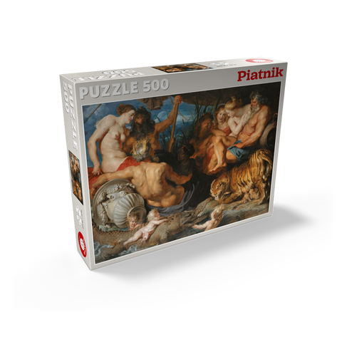 Piatnik: The four rivers of paradise 500 Jigsaw Puzzle box view2