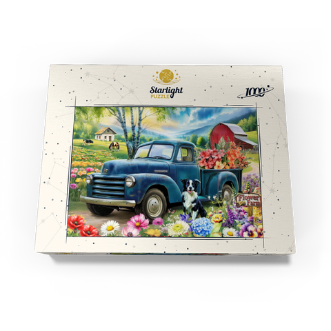 Flower Farm 2 1000 Jigsaw Puzzle box view3