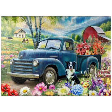 puzzleplate Flower Farm 2 1000 Jigsaw Puzzle