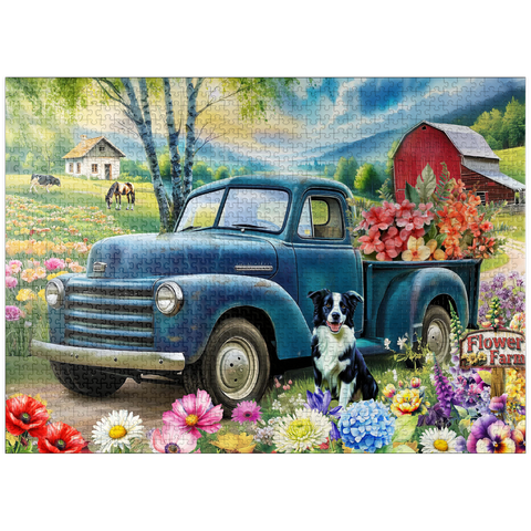 puzzleplate Flower Farm 2 1000 Jigsaw Puzzle