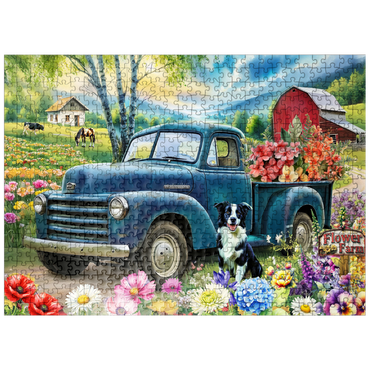 puzzleplate Flower Farm 2 500 Jigsaw Puzzle