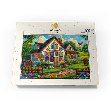 Quilt House 500 Jigsaw Puzzle box view3