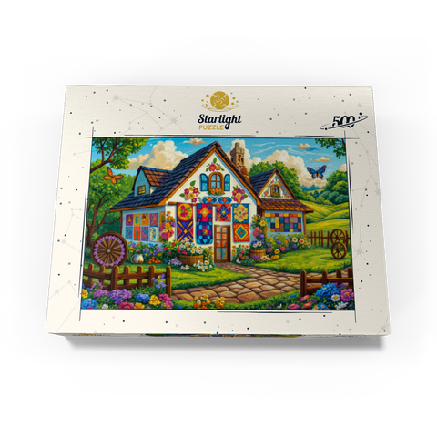 Quilt House 500 Jigsaw Puzzle box view3