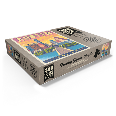 Austin, Texas: Sunset 300 Jigsaw Puzzle box view1