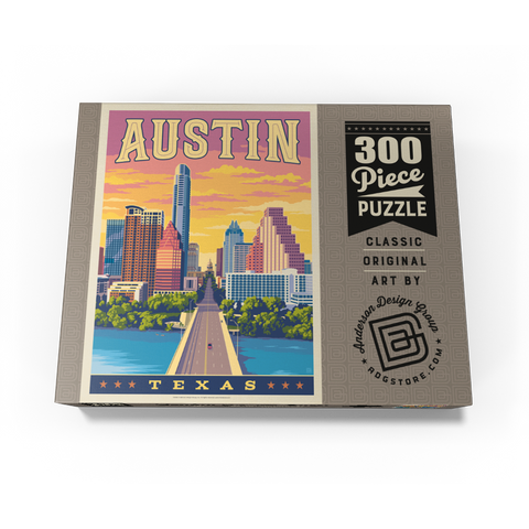 Austin, Texas: Sunset 300 Jigsaw Puzzle box view3
