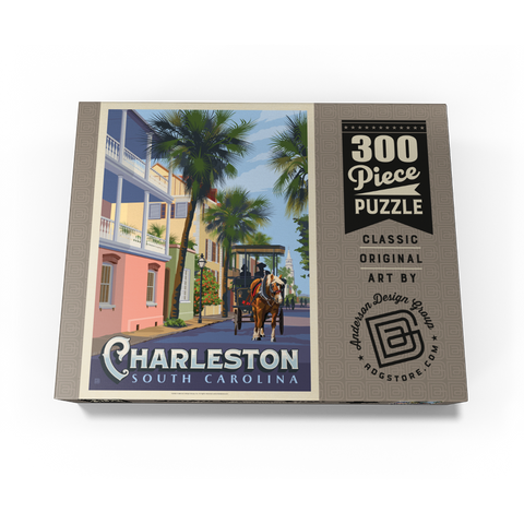Charleston, SC: Street Scene 300 Jigsaw Puzzle box view3