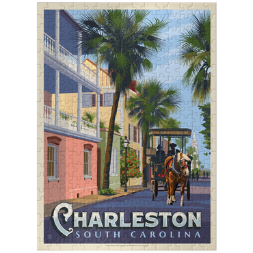 puzzleplate Charleston, SC: Street Scene 300 Jigsaw Puzzle