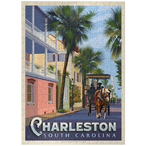 puzzleplate Charleston, SC: Street Scene 300 Jigsaw Puzzle