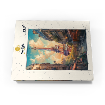 Eiffel Tower at Sunset in Paris 1000 Jigsaw Puzzle box view3