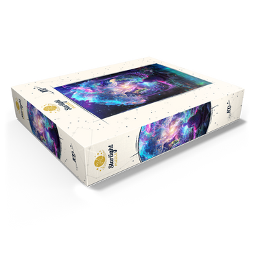 Enlightened Meditation Under the Cosmic Tree 100 Jigsaw Puzzle box view1