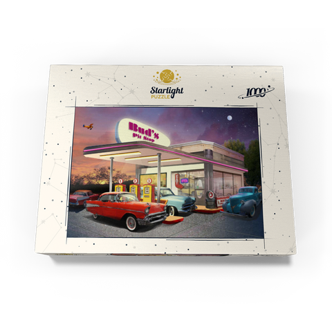 Bud's Pit Stop 1000 Jigsaw Puzzle box view3