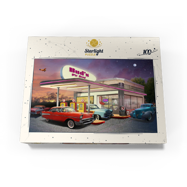 Bud's Pit Stop 100 Jigsaw Puzzle box view3