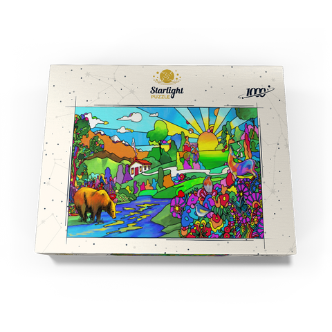 Bear River Sunset 1000 Jigsaw Puzzle box view3