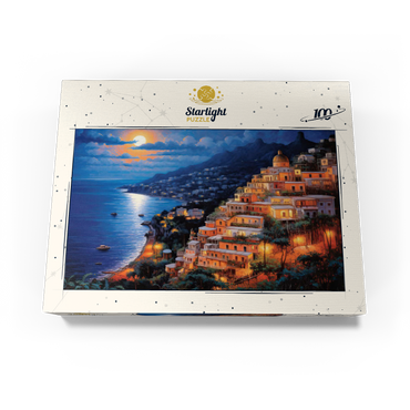 Positano Moonlit 100 Jigsaw Puzzle box view3