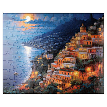 puzzleplate Positano Moonlit 100 Jigsaw Puzzle